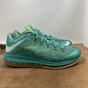 Nike Lebron 10 Low Men Size 11.5 579765-300 Easter Green Basketball Shoes